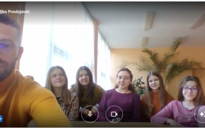 Videokonferencijski sastanak sa slovačkim učenicima