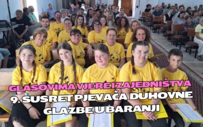 Deveti susret pjevača duhovne glazbe u Baranji