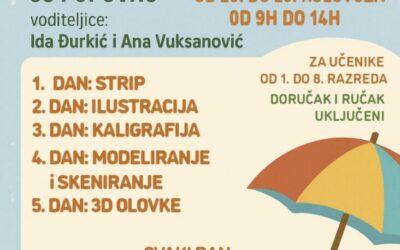 Likovni kamp u našoj školi