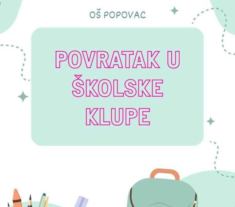 Povratak u školske klupe