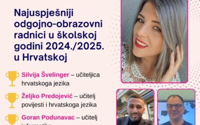 Troje učitelja OŠ Popovac među najuspješnijima u Hrvatskoj!