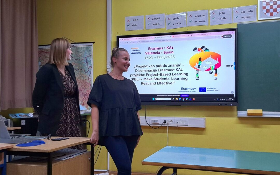 Naše učiteljice održale dva predavanja ostalim učiteljima