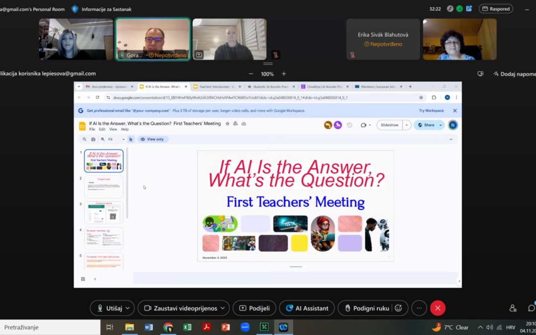 Ako je odgovor umjetna inteligencija, što je pitanje?