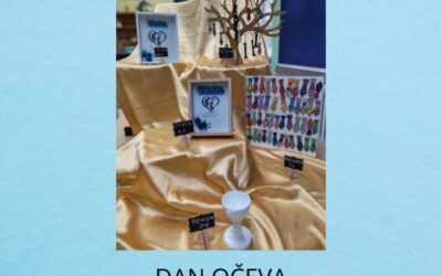 Pozivnica na prodajnu izložbu radova povodom Dana očeva