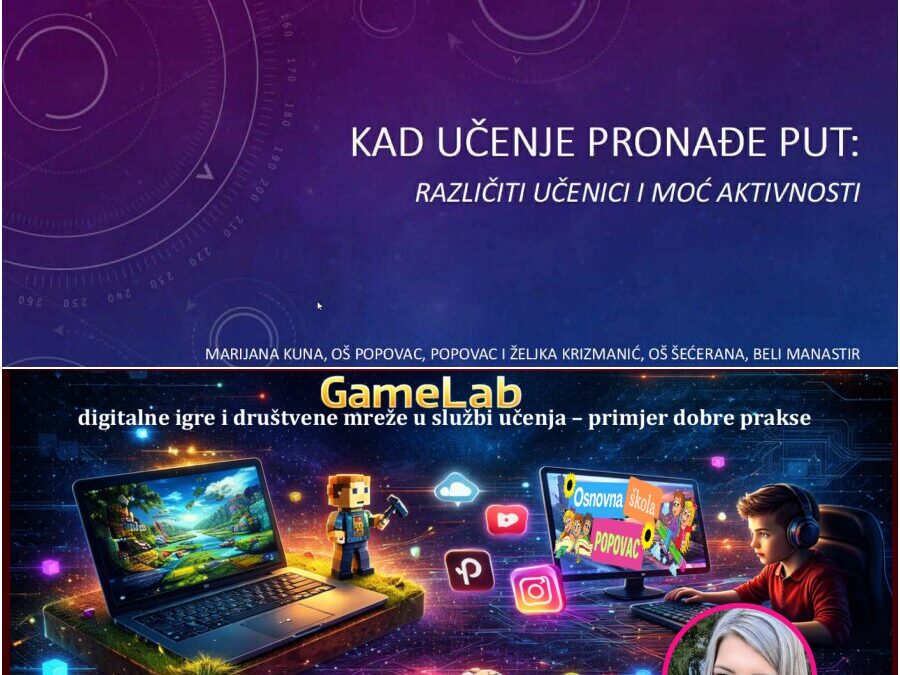 Primjeri rada s našim učenicima predstavljeni na međunarodnoj konferenciji
