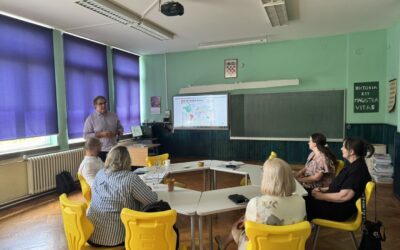 Posjet predstavnika Ministarstva znanosti, obrazovanja i mladih našoj školi