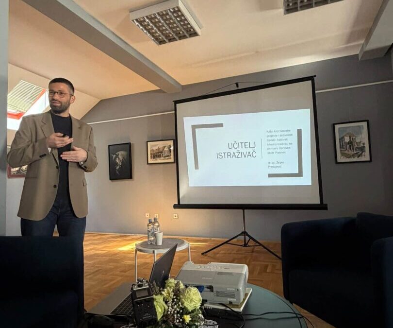 Ravnatelj Željko Predojević predstavio baštinske projekte naše škole