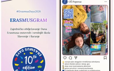 OŠ Popovac među 40 škola u Erasmusgramu